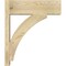 Ekena Millwork Thorton Block Rough Sawn Outlooker, Douglas Fir, 8"W x 24"D x 28"H OUT08X24X28THR05RDF - alternate 2